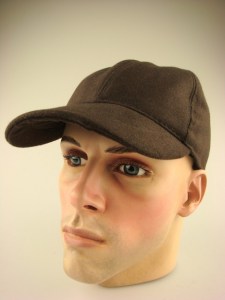 Cashmere cap met oorkleppen bruin