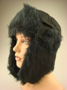 chapka-muts-imitatie-bont-zwart-muts046d-beterpet-nl