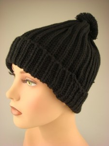 dikke-muts-met-pompon-muts027-zwart-3-beterpet-nl