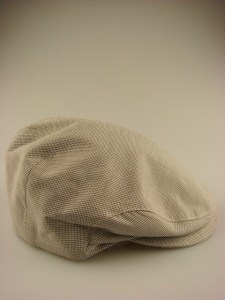 Klassieke Heren Klak met Brede Klep Beige