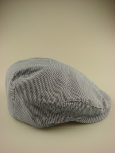 Klassieke Heren Klak met Brede Klep Blauw