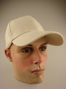 Uni cap licht beige