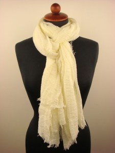 zomersjaal-effen-ivoor-zs133-beterpet-nl