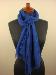 zomersjaal-effen-kobaltblauw-zs138-beterpet-nl