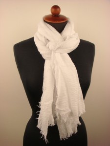 zomersjaal-effen-wit-zs132-beterpet-nl