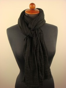 zomersjaal-effen-zwart-zs134-beterpet-nl